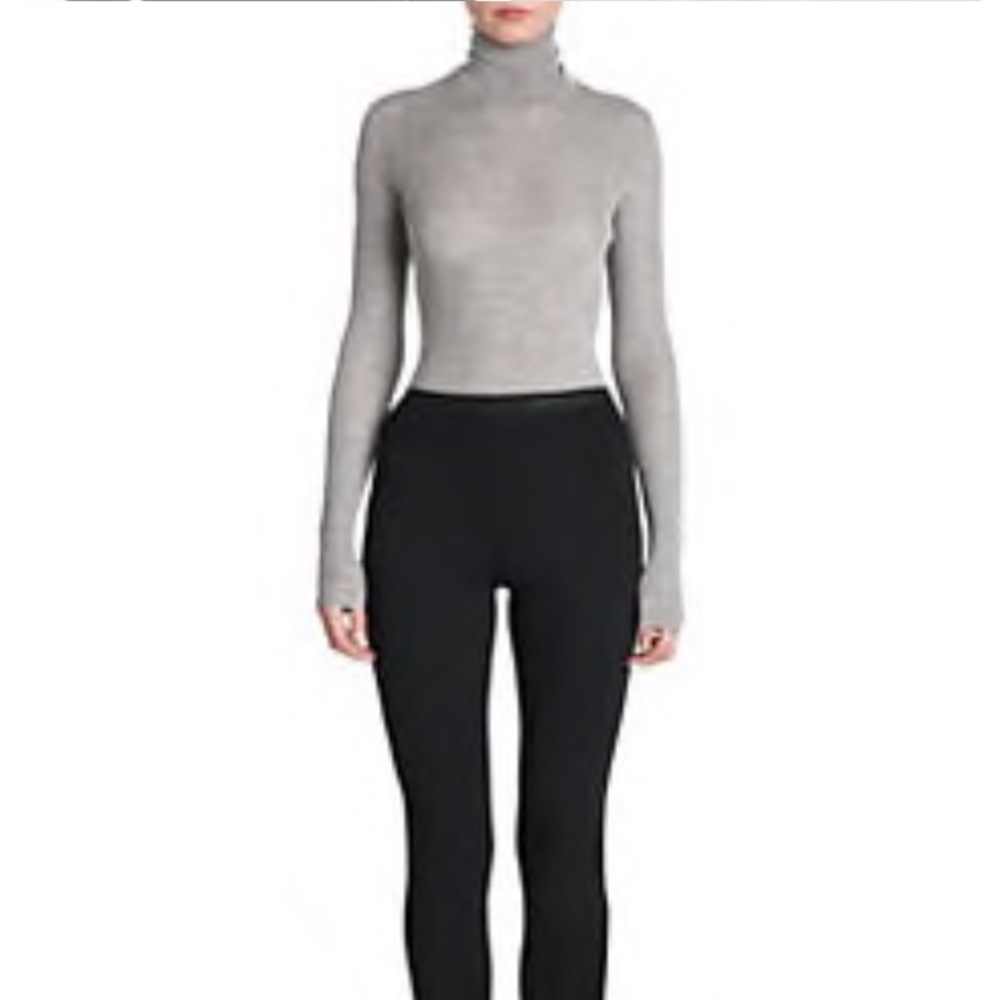 TSESAY /  TSE merino wool turtleneck semi sheer